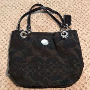 Used Black Coach Bag!